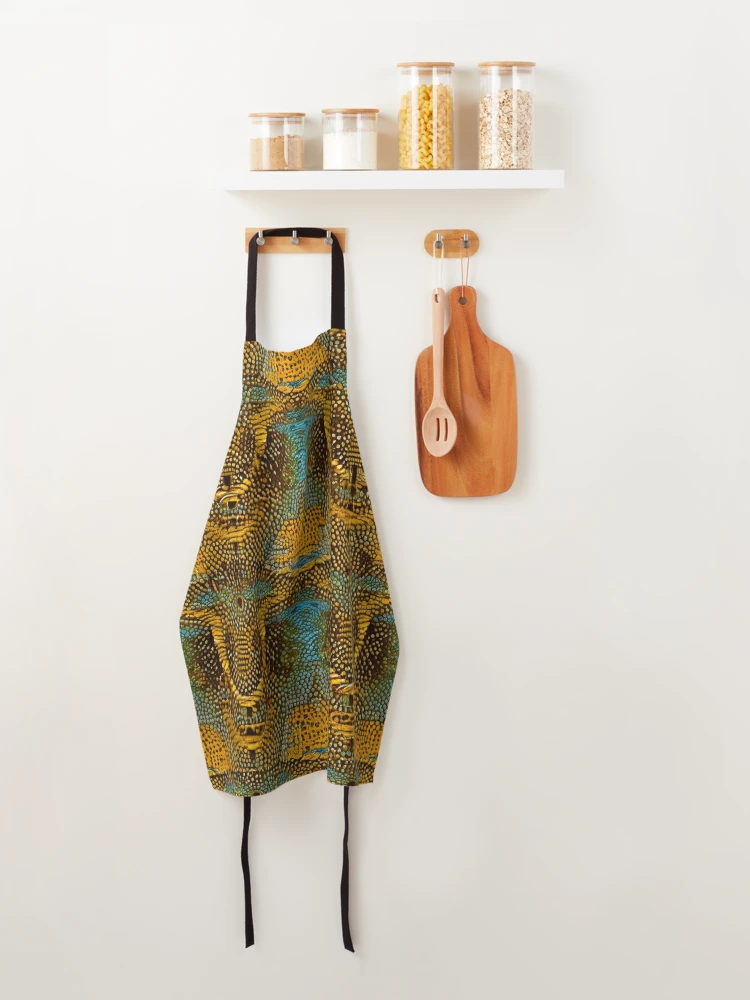 Thumbnail 4 of 6, Apron, Snake Pattern designed and sold by Pattern-life-.
