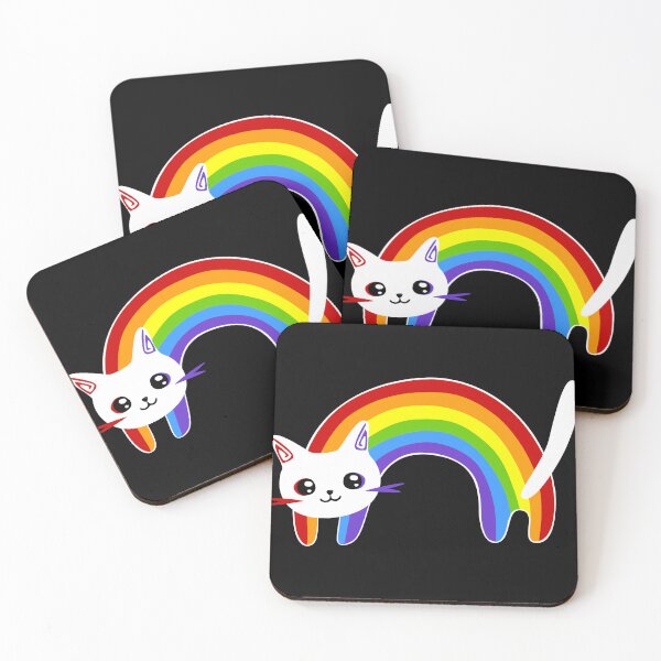 Item preview, Funny Cat rainbow designed and sold by KrisStoneski.