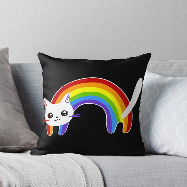 Item preview, Funny Cat rainbow designed and sold by KrisStoneski.