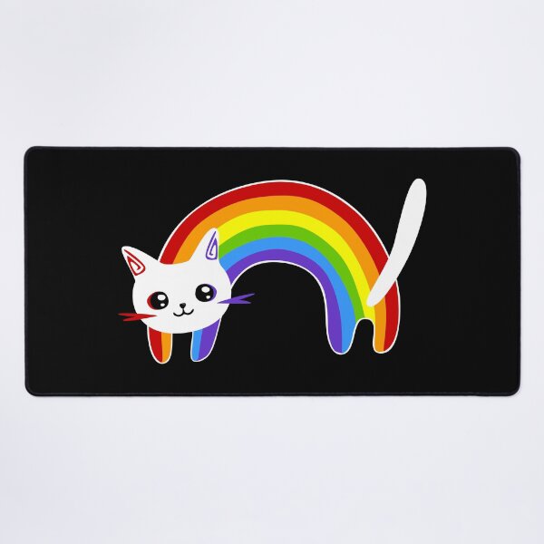 Item preview, Funny Cat rainbow designed and sold by KrisStoneski.