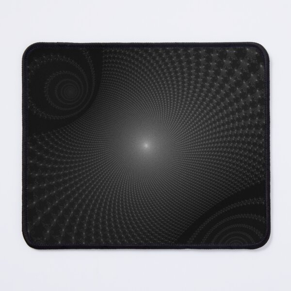 Item preview, Black and White Mandelbrot Spiral designed and sold by MultipliedJoy.