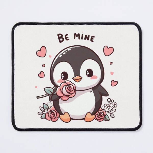 Item preview, Penguin Valentine's Day Be Mine designed and sold by LemuellTrends.
