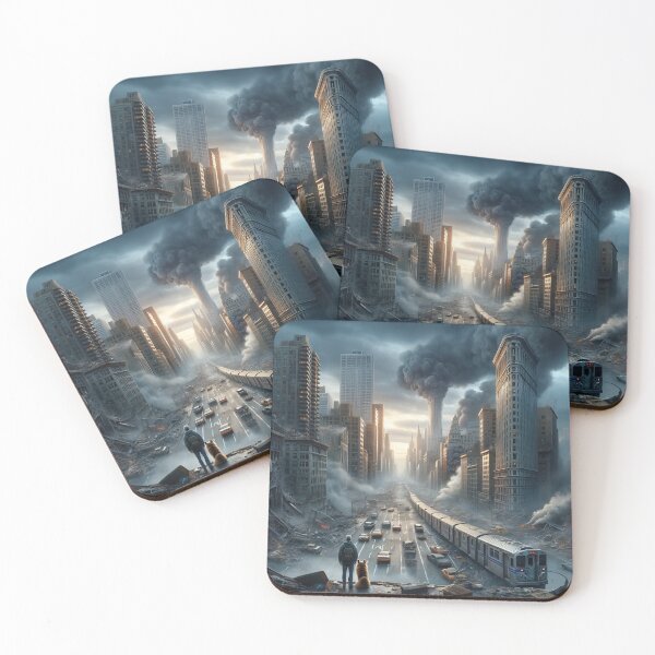 Item preview, Twilight of Chaos: Dawn in a Shattered Metropolis designed and sold by ArtComixHaven.