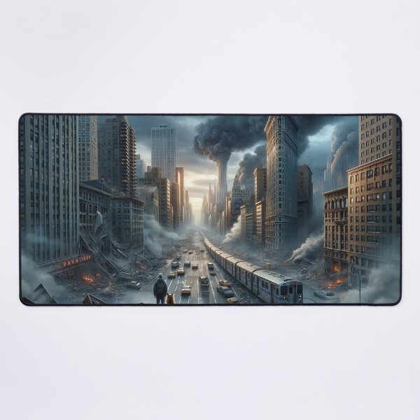 Item preview, Twilight of Chaos: Dawn in a Shattered Metropolis designed and sold by ArtComixHaven.