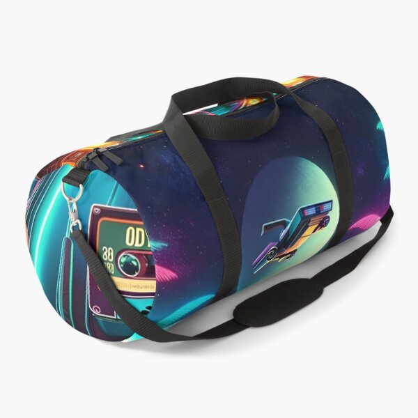Item preview, Neon Palm Drive - Retro Futuristic Night Scene designed and sold by SynthwaveStuff.