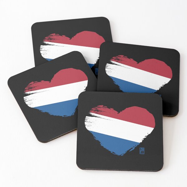 Item preview, I love my country. I love the Netherlands. I am a patriot. In my heart, there is always the flag of the Netherlands. designed and sold by ArtProjectShop.