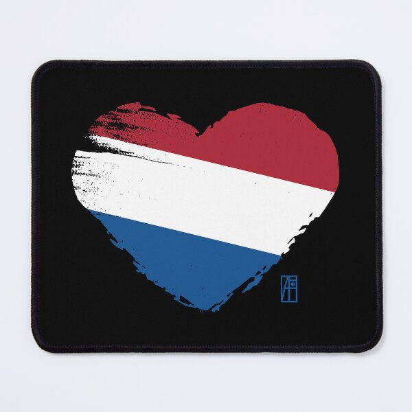 Item preview, I love my country. I love the Netherlands. I am a patriot. In my heart, there is always the flag of the Netherlands. designed and sold by ArtProjectShop.