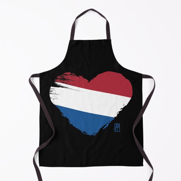 Item preview, I love my country. I love the Netherlands. I am a patriot. In my heart, there is always the flag of the Netherlands. designed and sold by ArtProjectShop.