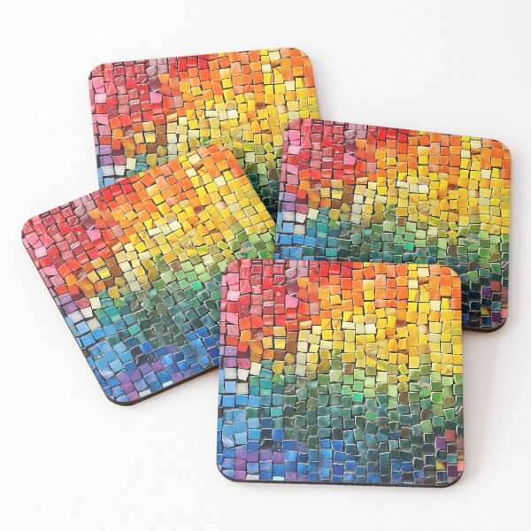 Item preview, Colorful Mosaic designed and sold by ArtbyAiGallery.