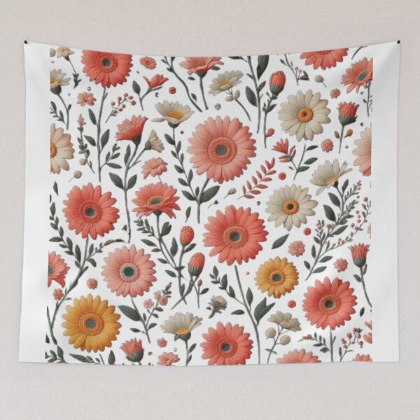 Item preview, Gerbera Radiance: Vibrant Gerbera Pattern for a Burst of Color designed and sold by ProjectNoah.