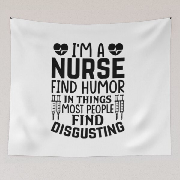 Item preview, nurse humor designed and sold by Rhme.