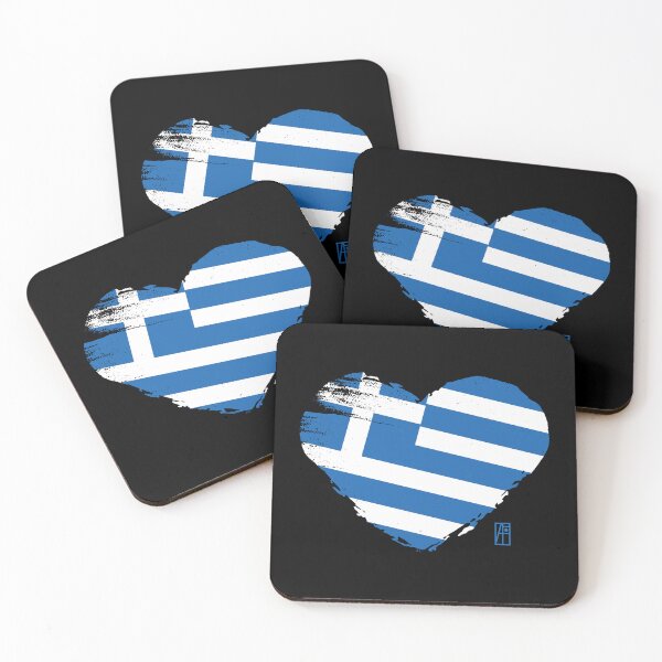 Item preview, I love my country. I love Greece. I am a patriot. In my heart, there is always the flag of Greece. designed and sold by ArtProjectShop.