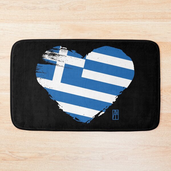 Item preview, I love my country. I love Greece. I am a patriot. In my heart, there is always the flag of Greece. designed and sold by ArtProjectShop.
