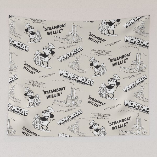 Item preview, Retro Steamboat Willie Poster designed and sold by design-r.