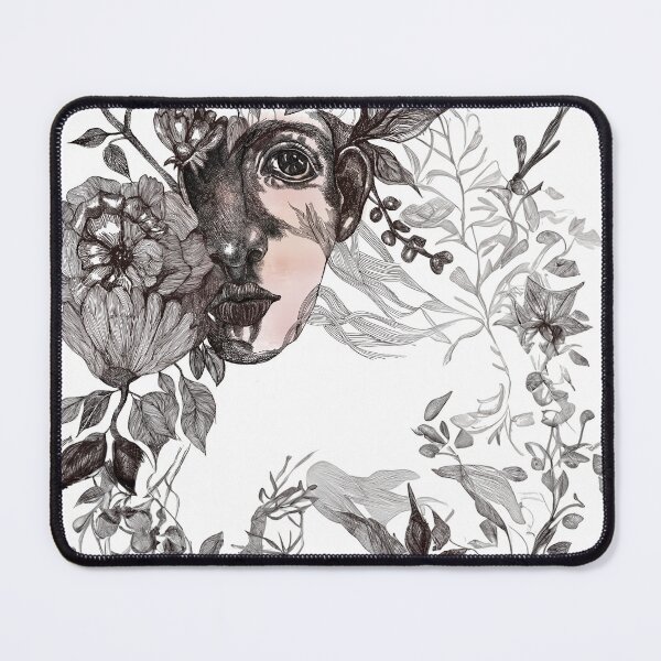 Item preview, Floral Portrait designed and sold by PlantBased40.