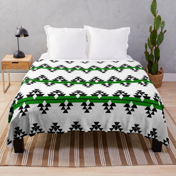 Item preview, Green Native Woven Stories designed and sold by NDNlook.