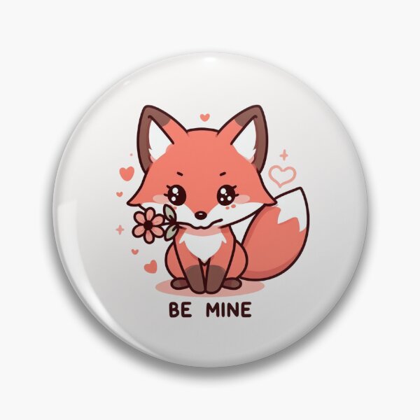 Item preview, Fox Valentine's Day Be Mine designed and sold by LemuellTrends.
