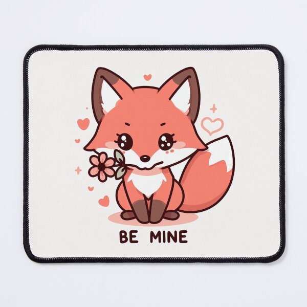 Item preview, Fox Valentine's Day Be Mine designed and sold by LemuellTrends.