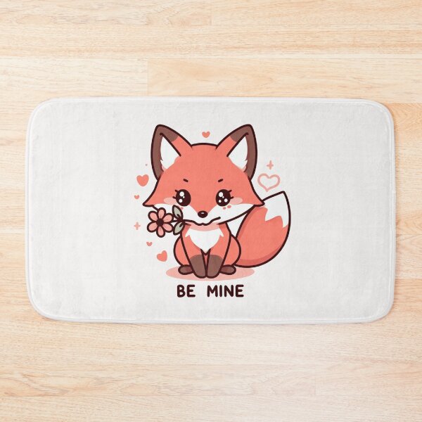 Item preview, Fox Valentine's Day Be Mine designed and sold by LemuellTrends.