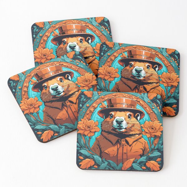 Item preview, Victorian Groundhog Day Artwork designed and sold by Collision19.
