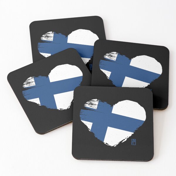 Item preview, I love my country. I love Finland. I am a patriot. In my heart, there is always the flag of Finland. designed and sold by ArtProjectShop.