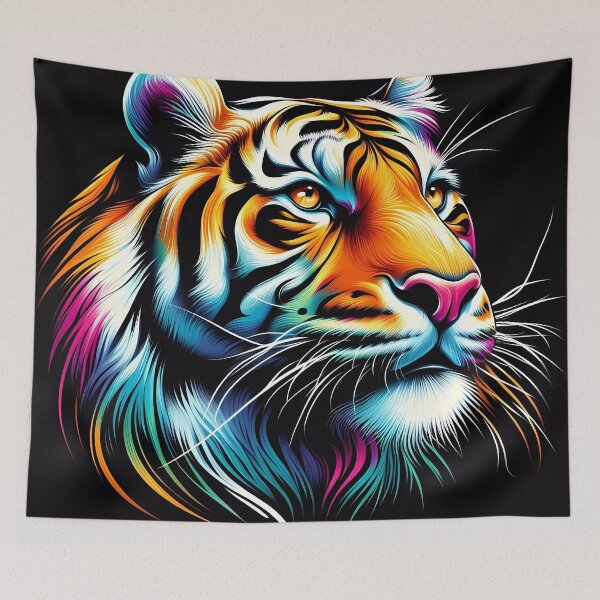 Item preview, Tiger's Gaze: A Spectrum of Wild Elegance designed and sold by Vitalka-uk.