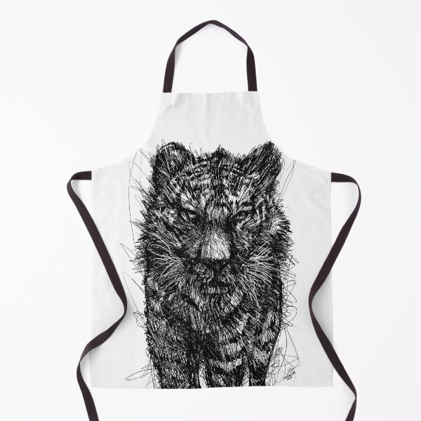 Item preview, TIGER - ink painting .1 designed and sold by lautir.