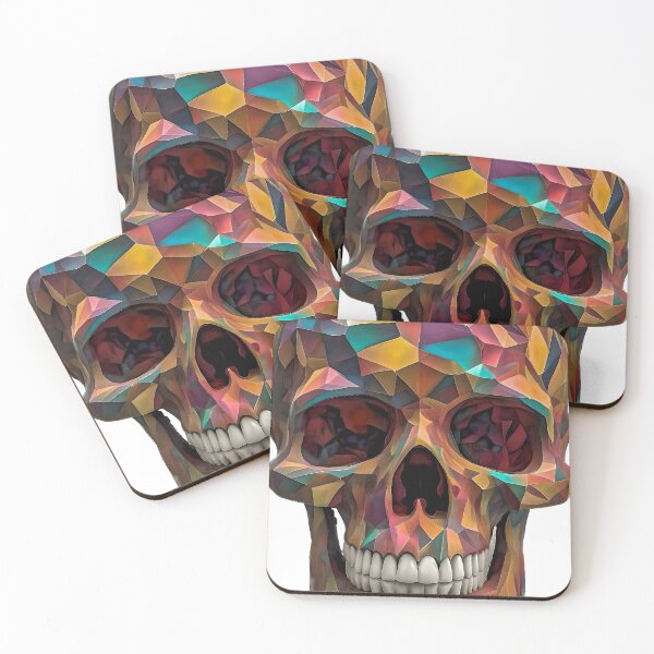 Item preview, Fractal Skull designed and sold by Zenvo.