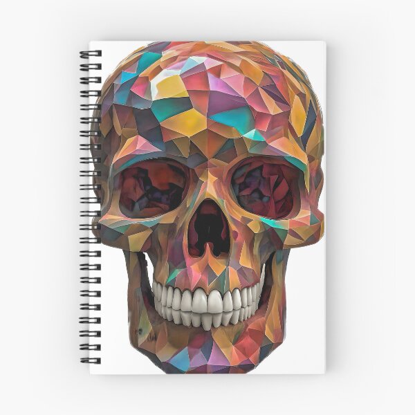 Item preview, Fractal Skull designed and sold by Zenvo.