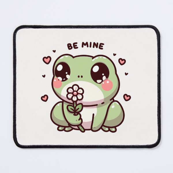 Item preview, Frog Valentine's Day Be Mine designed and sold by LemuellTrends.