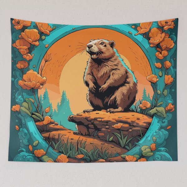 Item preview, Happy Groundhog Day Artwork designed and sold by Collision19.