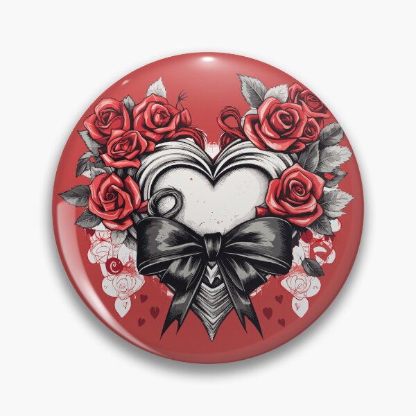 Item preview, Rose Heart Happy Valentines Day designed and sold by UrbanChillz.