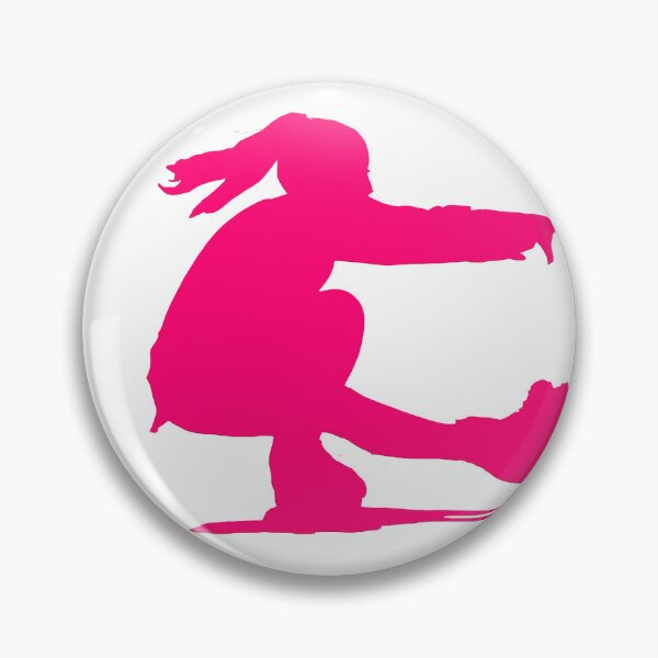 Item preview, Roller Skater Pink Sticker designed and sold by CamGost.