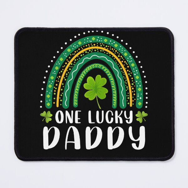 Item preview, One Lucky Daddy Rainbow Saint Patrick's Day Dad Father Papa designed and sold by MobyStickers.