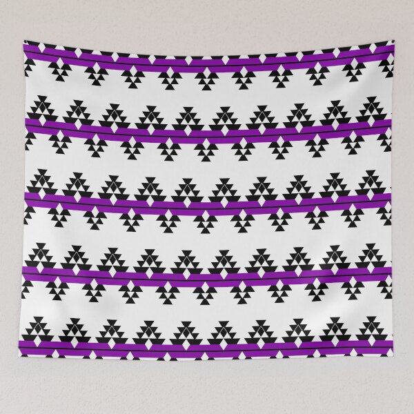 Item preview, Purple Native Woven Stories designed and sold by NDNlook.