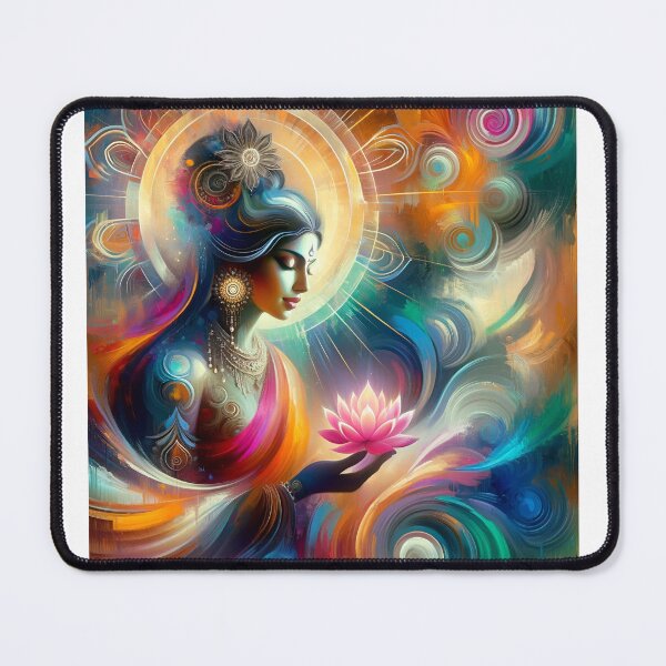 Item preview, Lakshmi Devi with halo, holding lotus  designed and sold by SriGem.