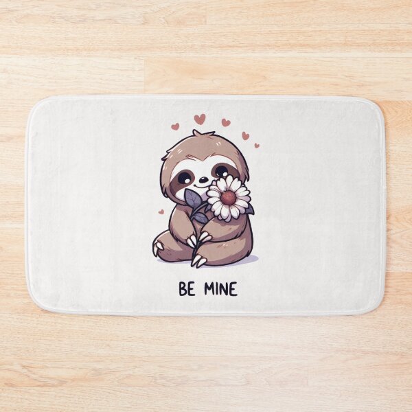Item preview, Sloth Valentine's Day Be Mine designed and sold by LemuellTrends.