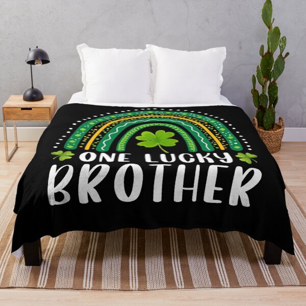 Item preview, One Lucky Brother Rainbow Saint Patrick's Day Luckiest Bro designed and sold by MobyStickers.