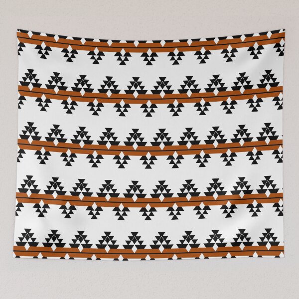 Item preview, Rust Native Woven Stories designed and sold by NDNlook.