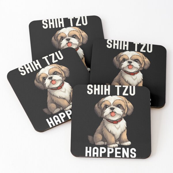 Item preview, Shih Tzu Happens - Funny Shih Tzu designed and sold by Mini Pandas.