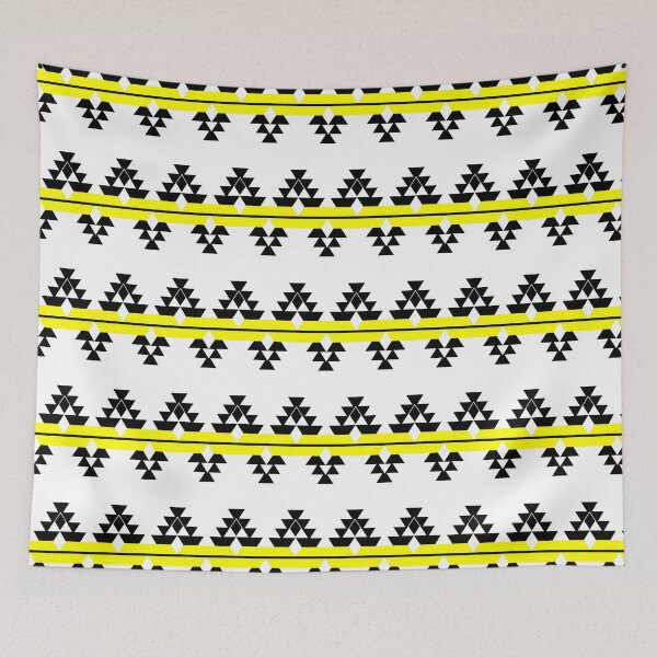 Item preview, Yellow Native Woven Stories designed and sold by NDNlook.