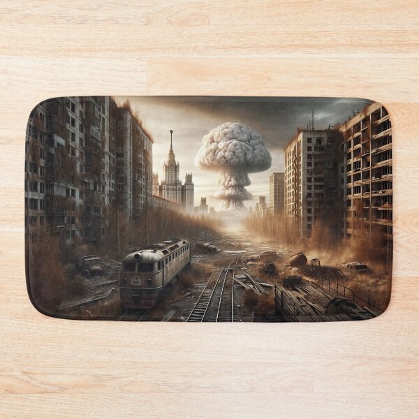 Item preview, Echoes of Silence: A Nuclear Dawn's Quietude designed and sold by ArtComixHaven.