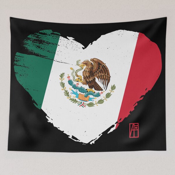 Item preview, I love my country. I love Mexico. I am a patriot. In my heart, there is always the flag of Mexico. designed and sold by ArtProjectShop.