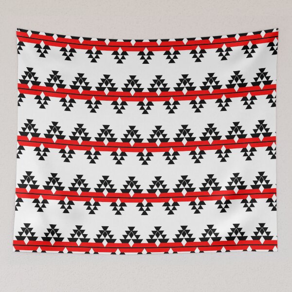 Item preview, Red Native Woven Stories designed and sold by NDNlook.
