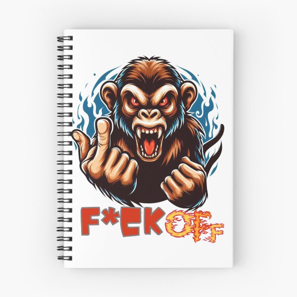 Item preview, Pastel Fuck - Monkey - Fuck Off Monkey designed and sold by JaaCreativeShop.