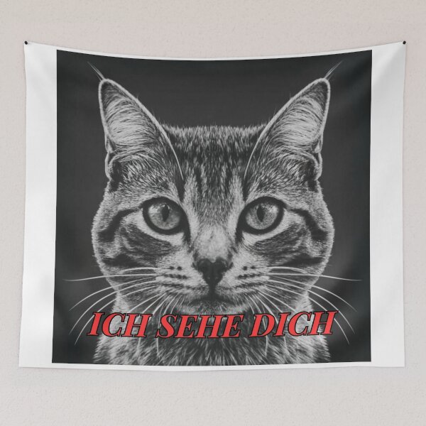 Item preview, Cat that sees everything XIV for germany designed and sold by Visual Arts Sławomir Grzanek.