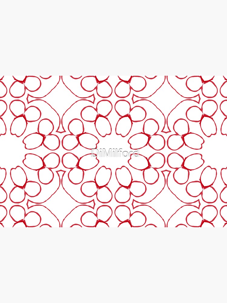 Thumbnail 3 of 3, Sticker, Red thread designed and sold by DiMilford.