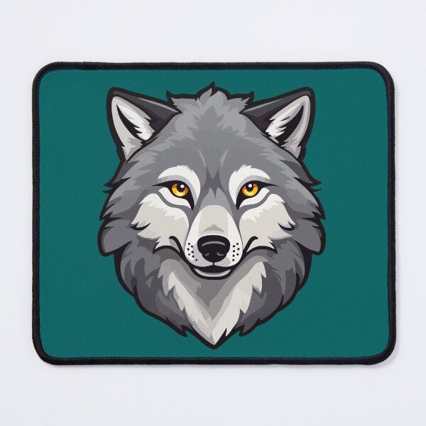 Item preview, Big bad wolf with wild look designed and sold by StickerLab4.