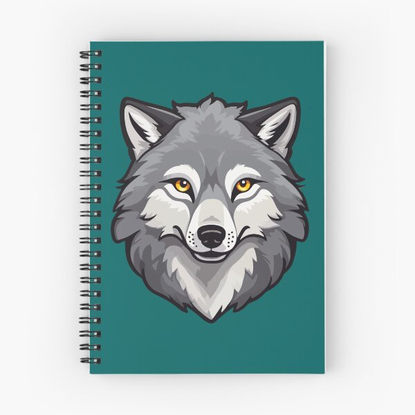 Item preview, Big bad wolf with wild look designed and sold by StickerLab4.