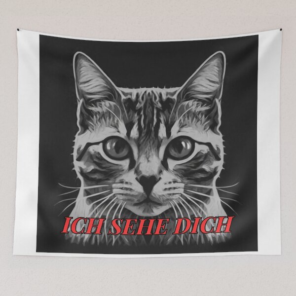Item preview, Cat that sees everything XV for germany designed and sold by Visual Arts Sławomir Grzanek.